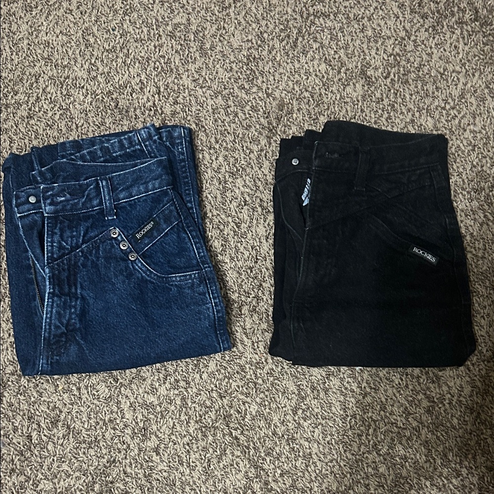 Rockies Denim Duo in Blue and Black